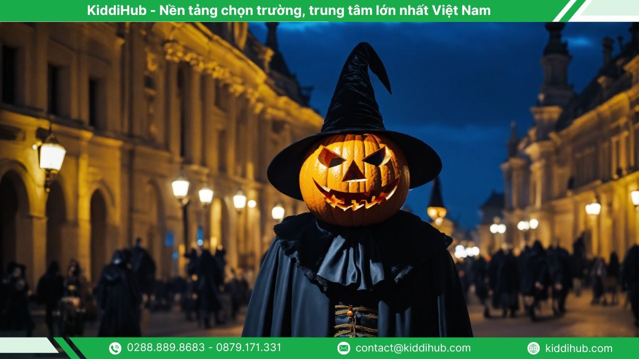 Phù thuỷ bí ngô Halloween