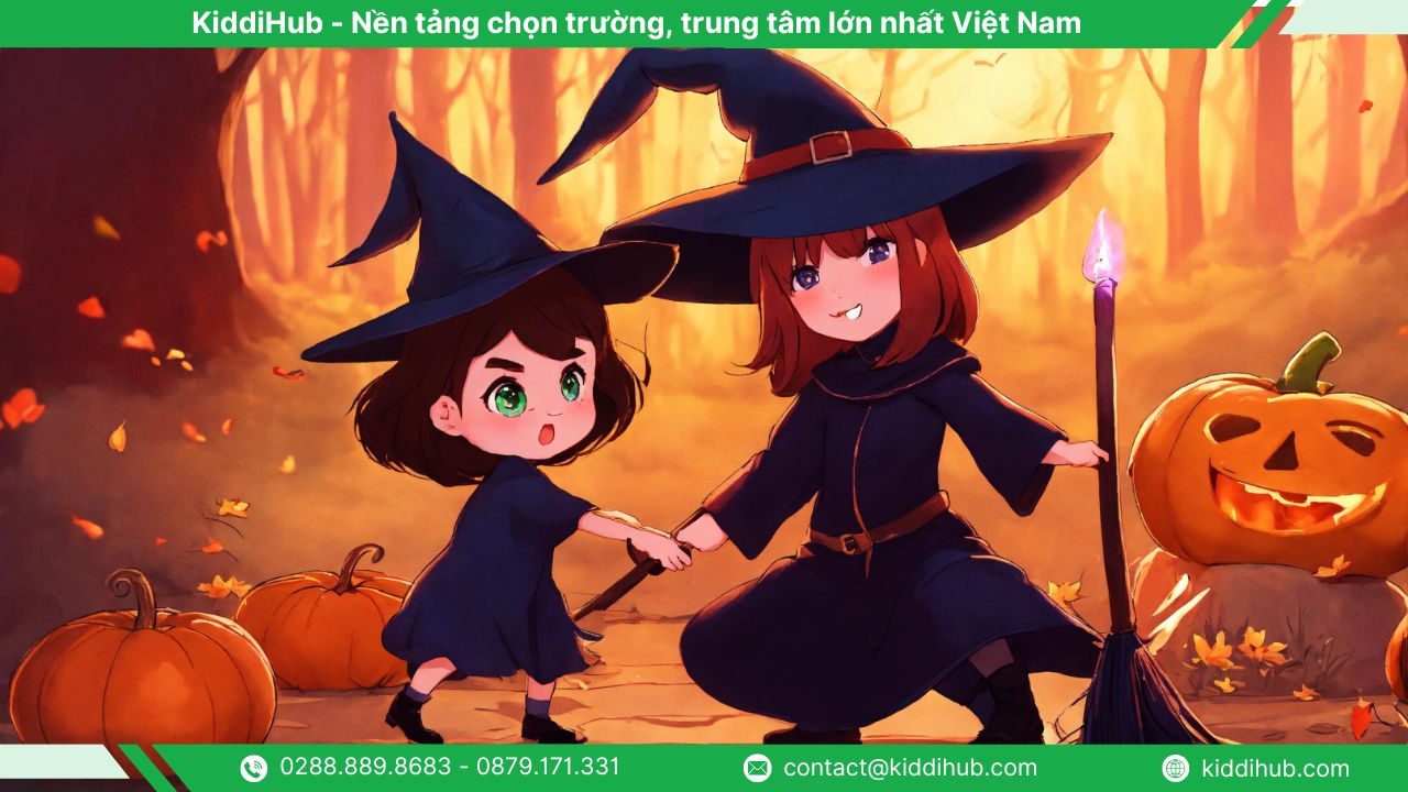 Ảnh Halloween hoạt hình và chibi