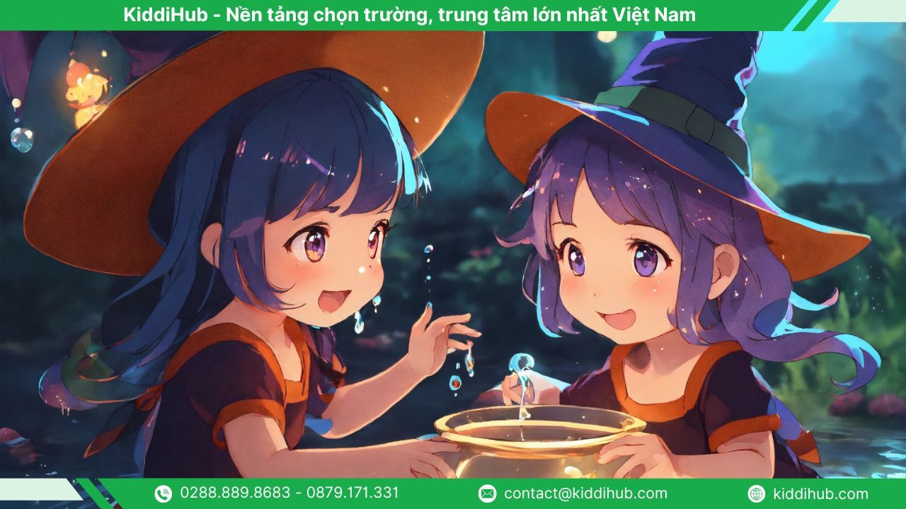 Ảnh Halloween Anime cute dễ thương