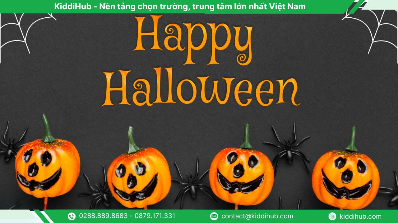 banner happy halloween cơ bản