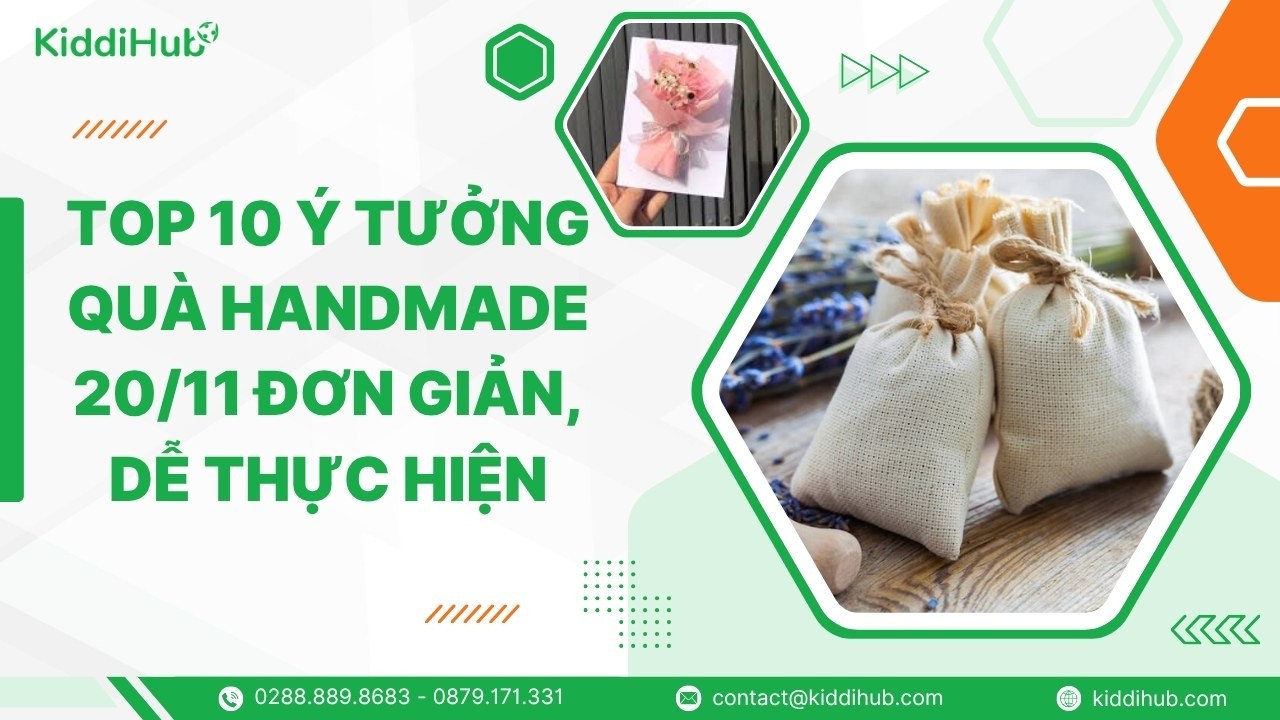 Top 10 ý tưởng quà handmade 20/11 đơn giản, dễ thực hiện và đầy ý nghĩa dành tặng thầy cô