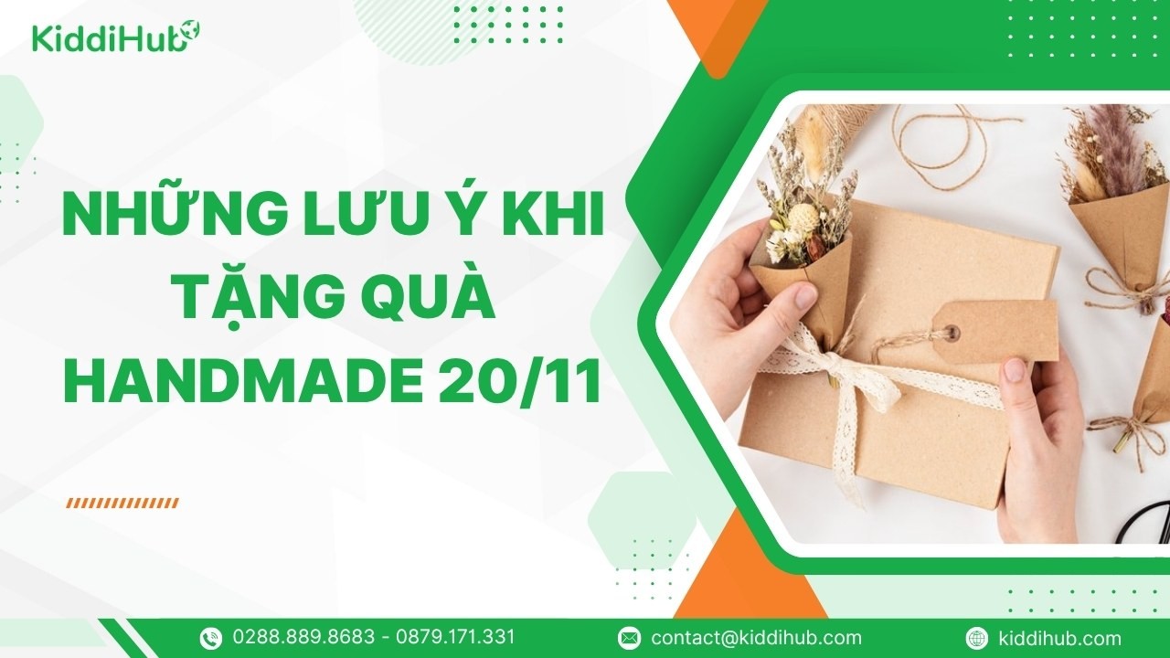 Những lưu ý khi tặng quà handmade 20/11