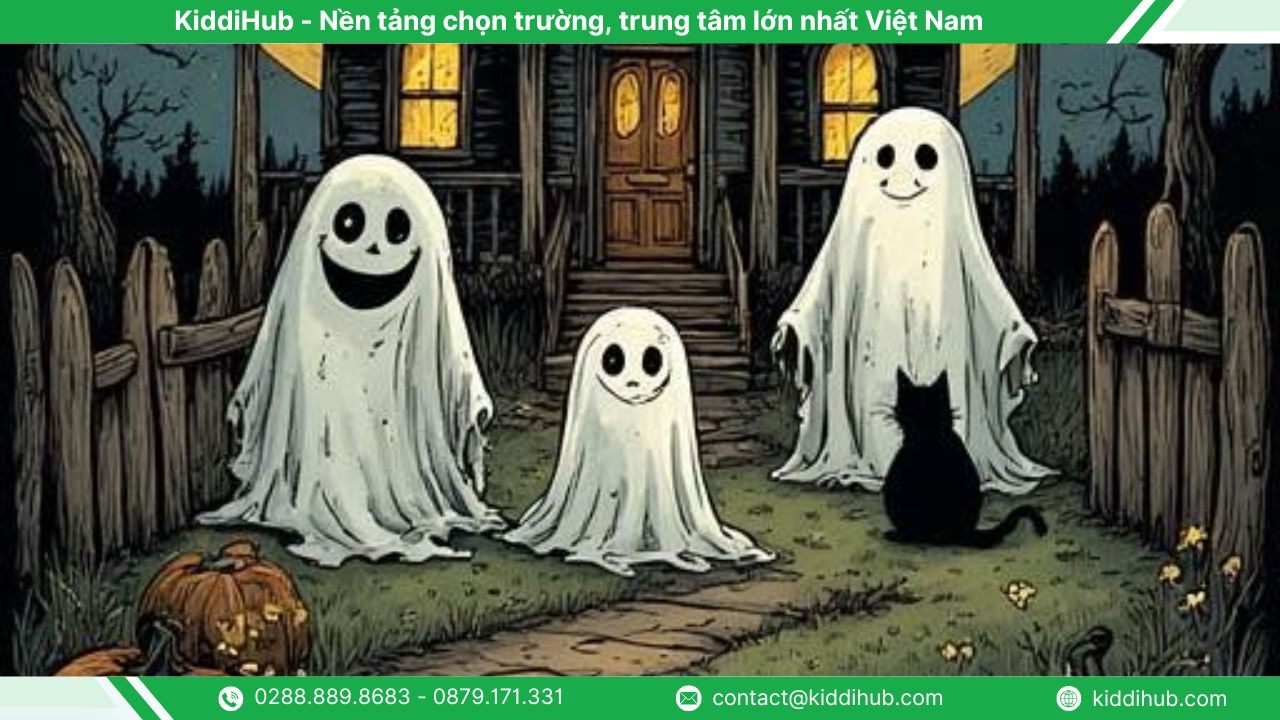 Một số ý tưởng sáng tạo khi vẽ con ma Halloween