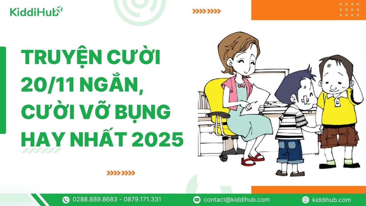 Truyện cười 20/11 ngắn, cười vỡ bụng hay nhất 2025