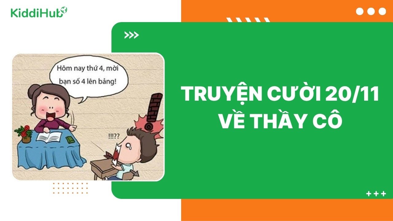 Truyện cười 20/11 về thầy cô