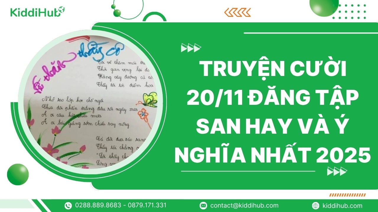 Truyện cười 20/11 đăng tập san hay và ý nghĩa nhất 2025