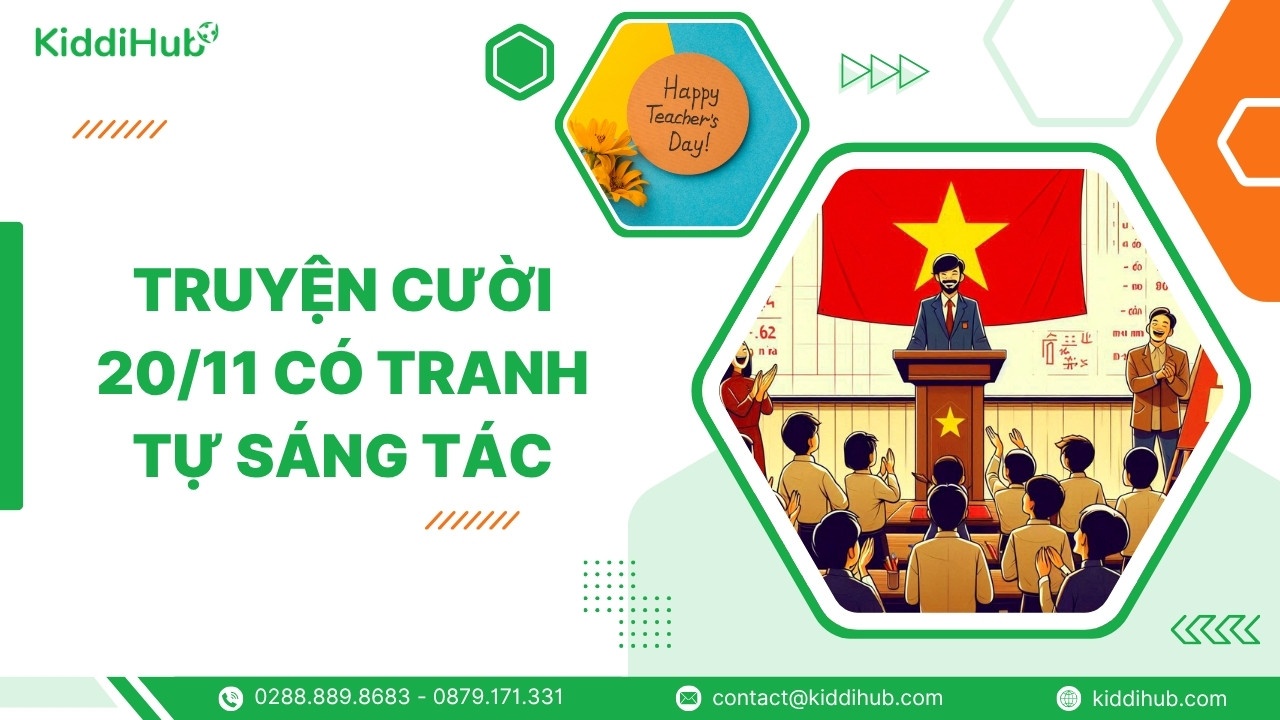 Truyện cười 20/11 có tranh tự sáng tác
