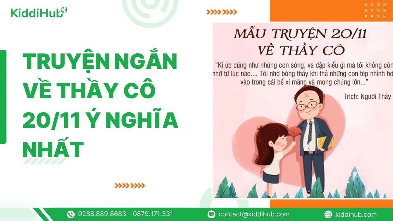 Truyện ngắn về thầy cô 20/11 ý nghĩa nhất