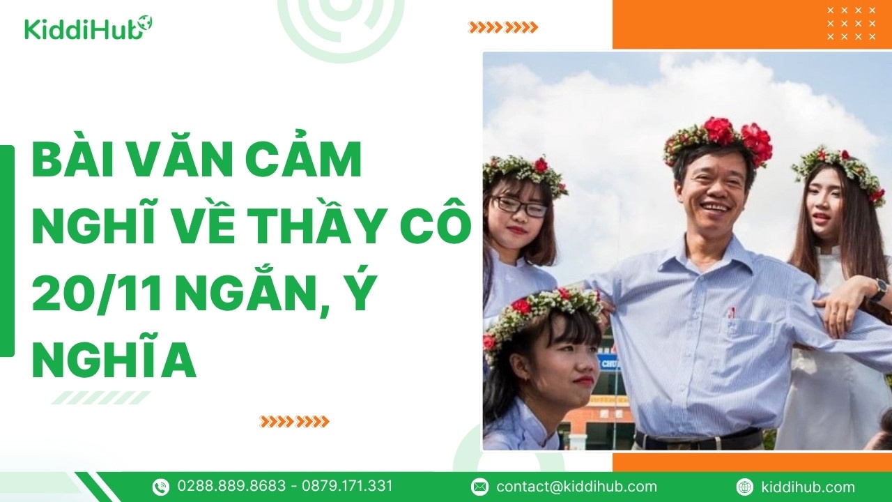 Bài văn cảm nghĩ về thầy cô 20/11 ngắn, ý nghĩa