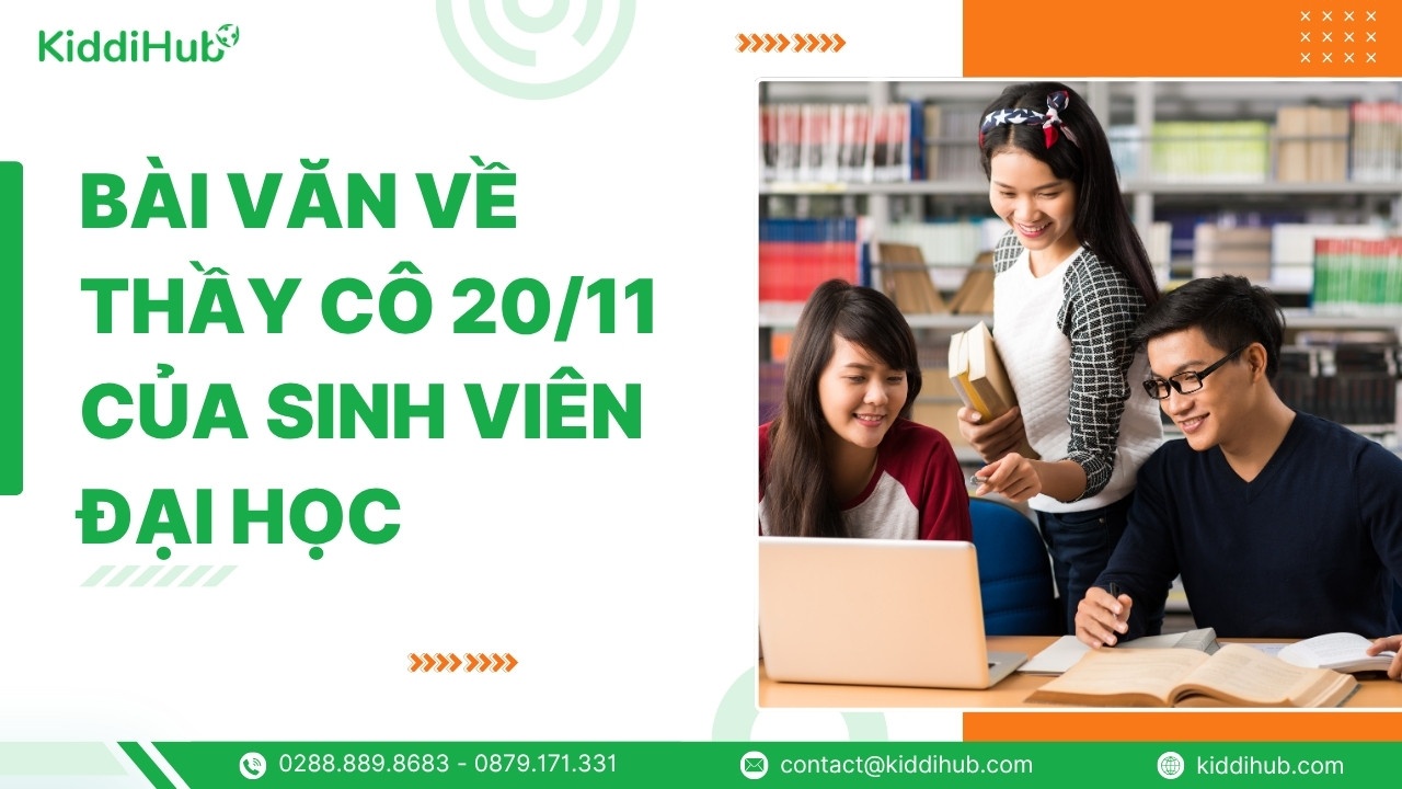 Bài văn về thầy cô 20/11 của sinh viên Đại học