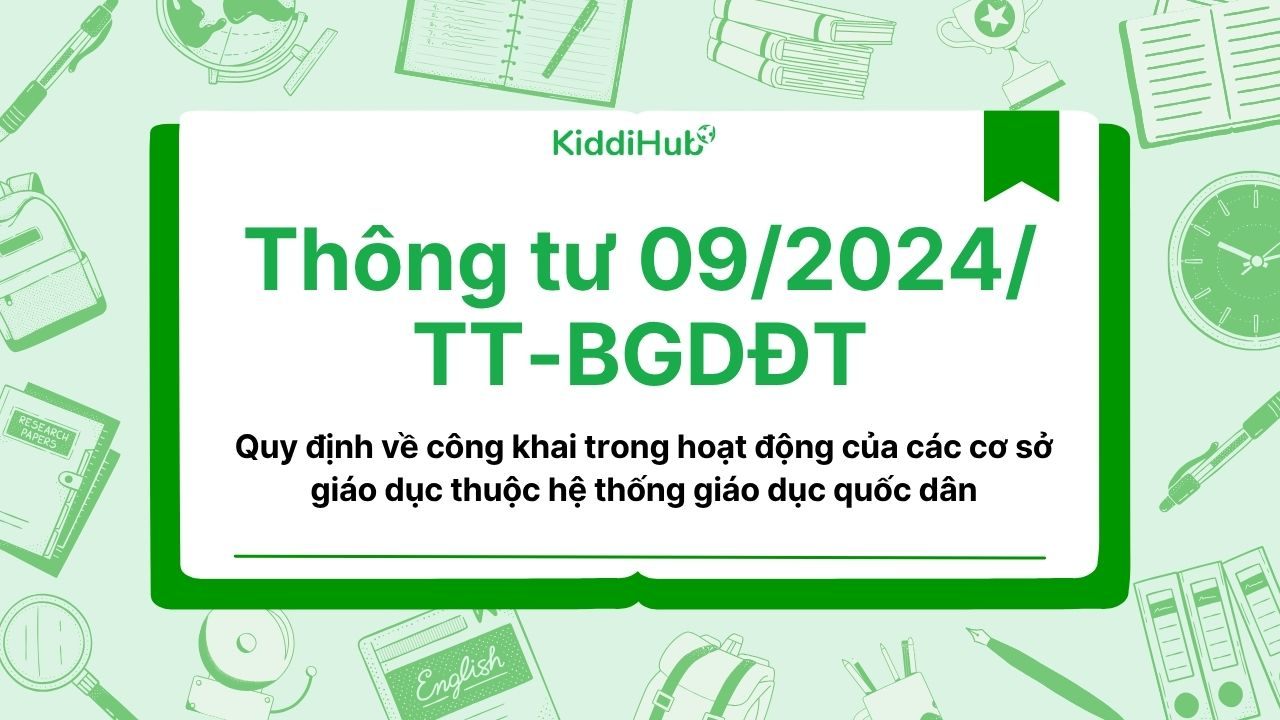 Thông tư 09/2024/TT-BGDĐT