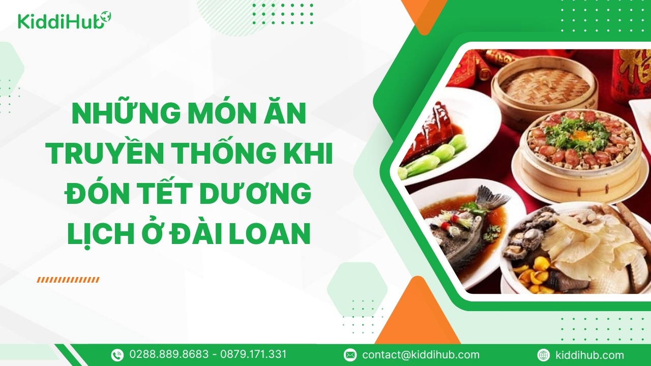 Những món ăn truyền thống khi đón Tết Dương lịch ở Đài Loan