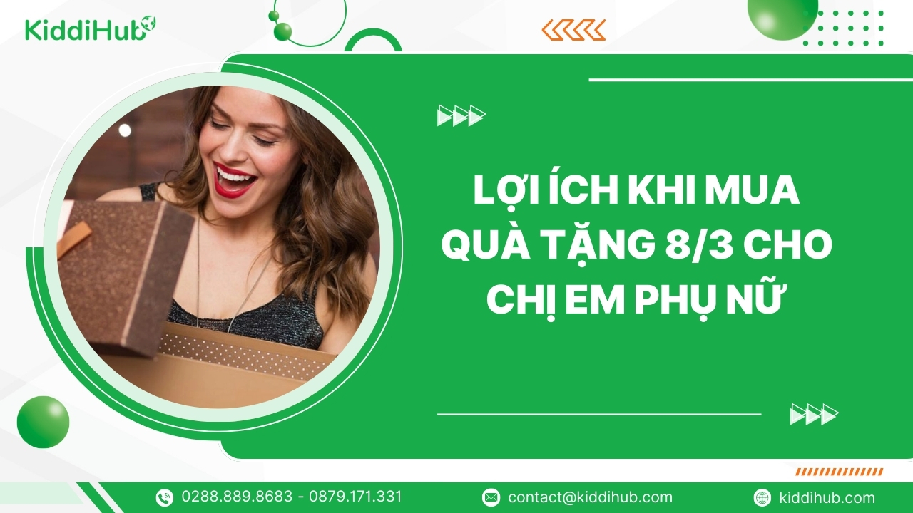 Lợi ích khi mua quà tặng 8/3 cho chị em phụ nữ