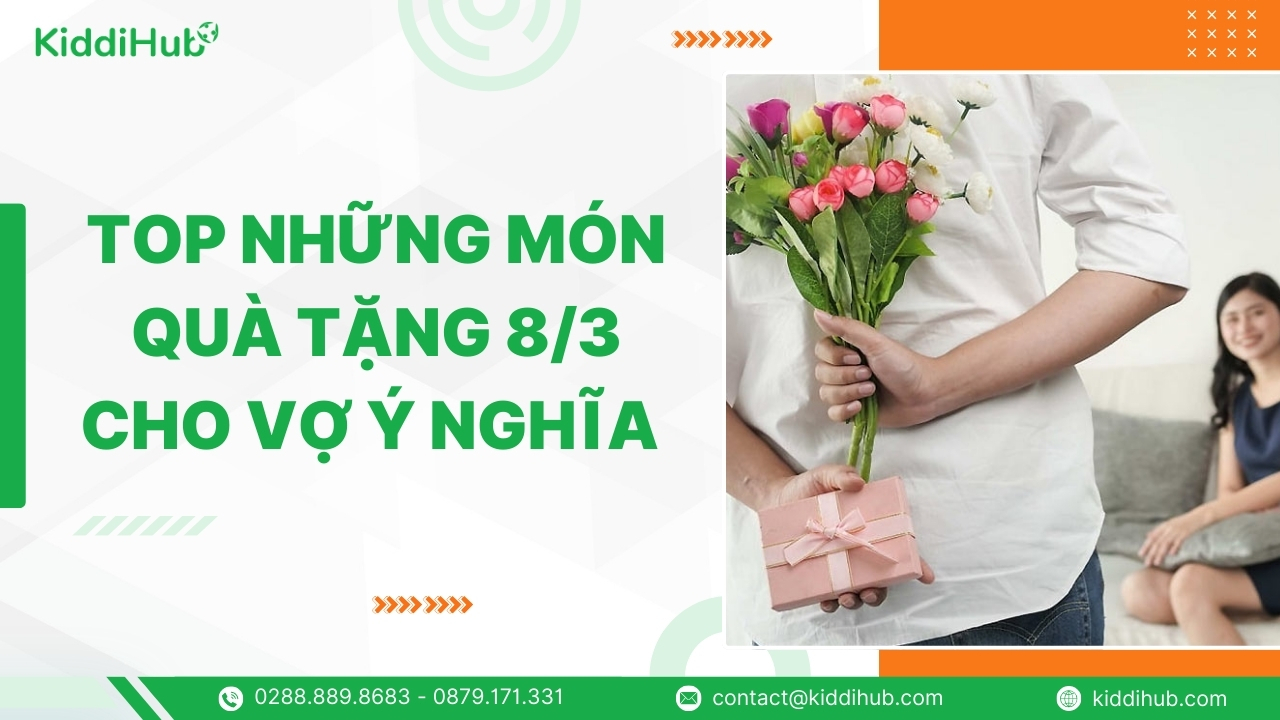 Top những món quà tặng 8/3 cho vợ ý nghĩa