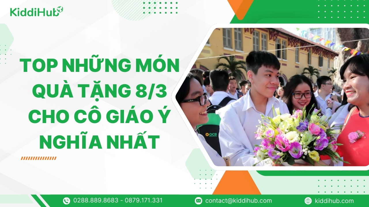 Top những món quà tặng 8/3 cho cô giáo ý nghĩa nhất