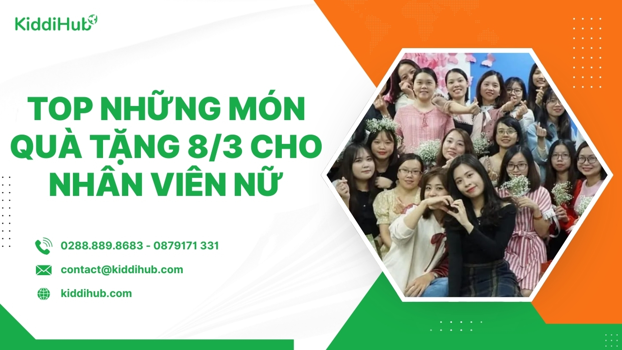 Top những món quà tặng 8/3 cho nhân viên nữ