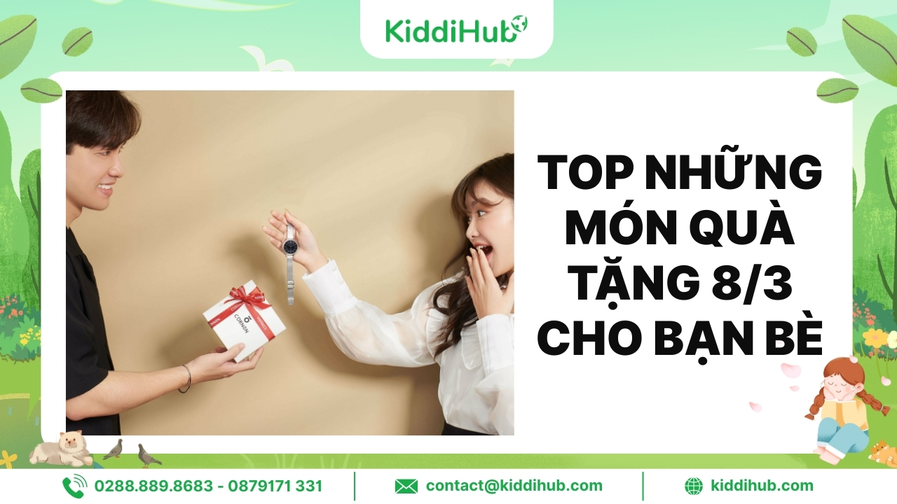 Top những món quà tặng 8/3 cho bạn bè