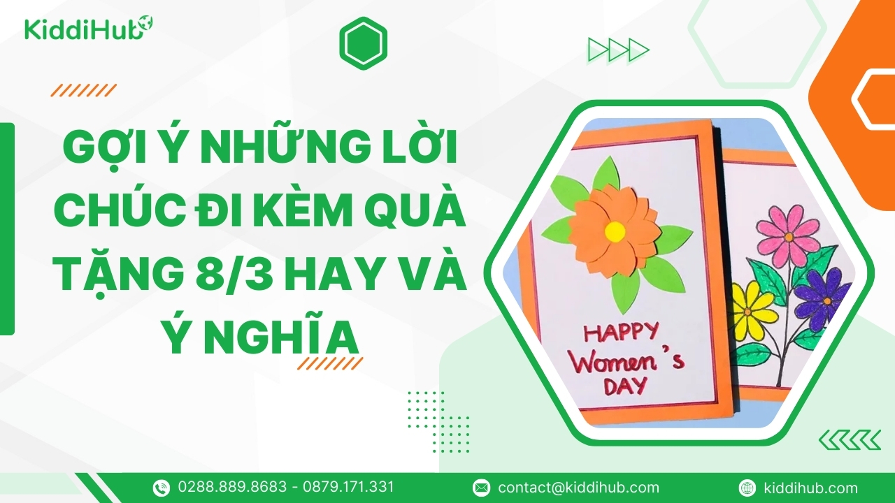 Gợi ý những lời chúc đi kèm quà tặng 8/3 hay và ý nghĩa