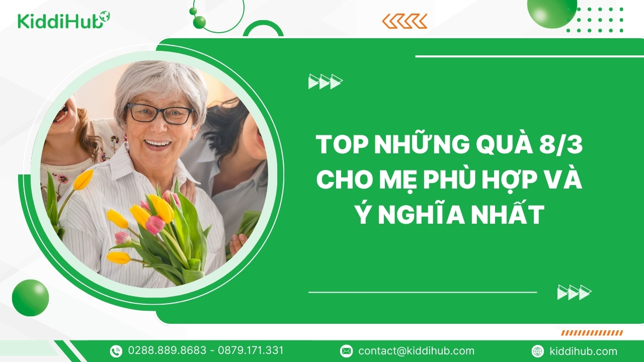 Top những quà 8/3 cho mẹ phù hợp và ý nghĩa nhất
