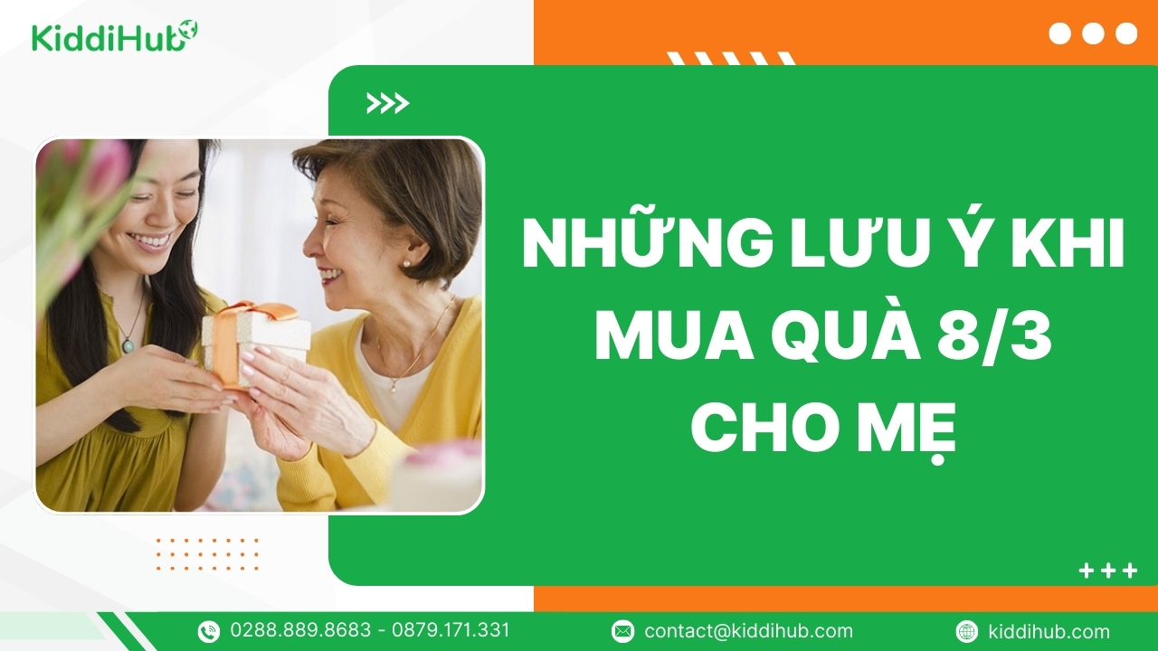 Những lưu ý khi mua quà 8/3 cho mẹ
