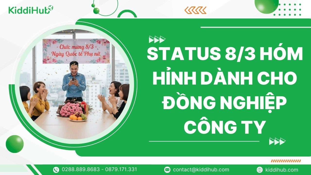 Status 8/3 hóm hỉnh dành cho đồng nghiệp / công ty