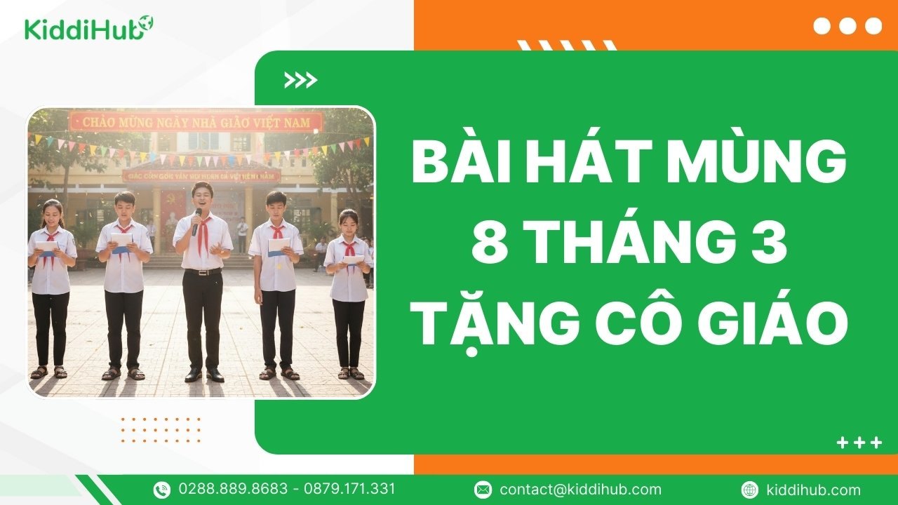 Bài hát mùng 8 tháng 3 tặng cô giáo