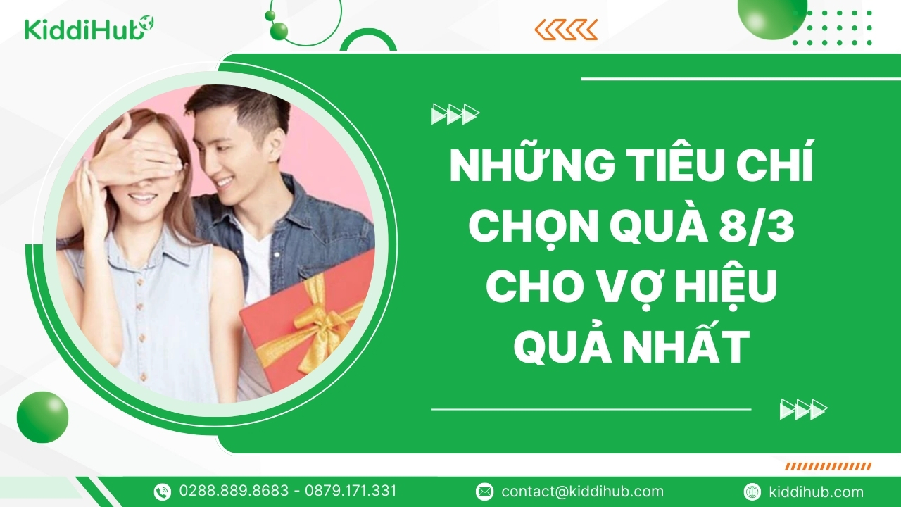 Những tiêu chí chọn quà 8/3 cho vợ hiệu quả nhất