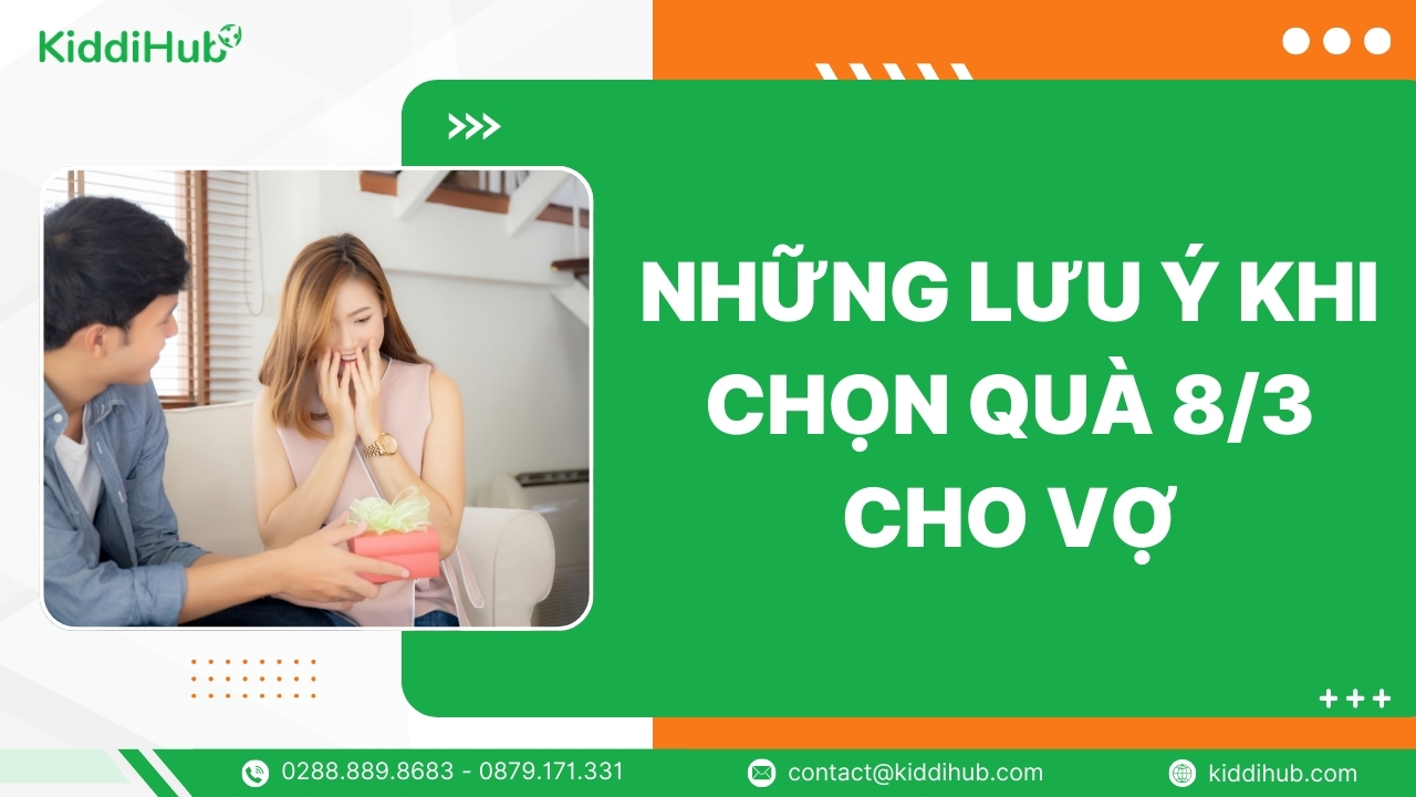 Những lưu ý khi chọn quà 8/3 cho vợ