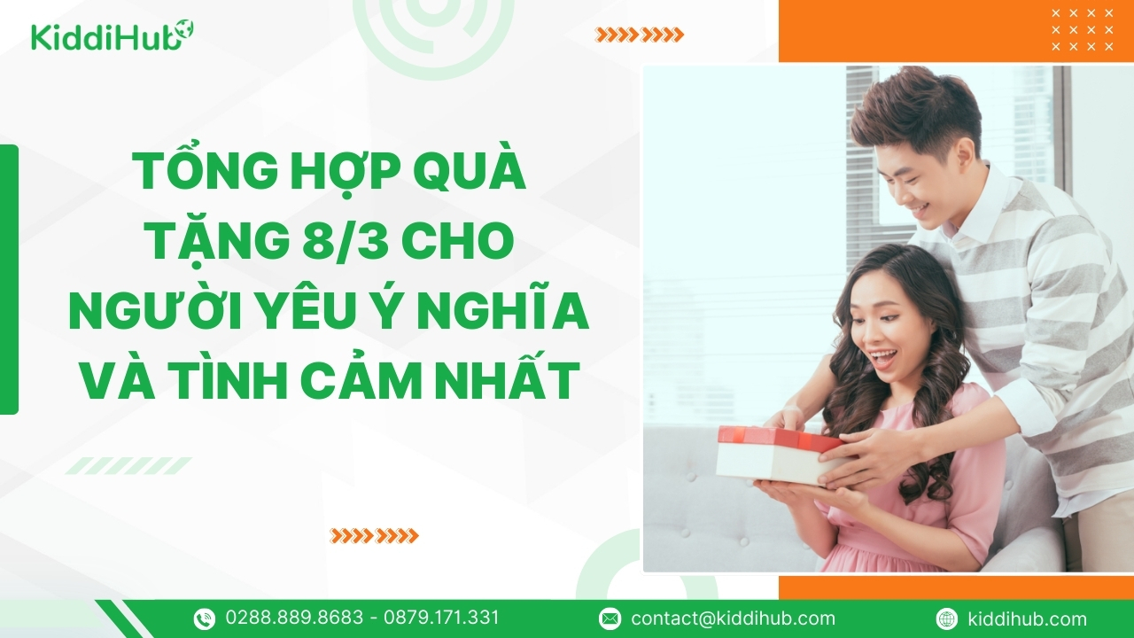 Tổng hợp quà tặng 8/3 cho người yêu ý nghĩa và tình cảm nhất