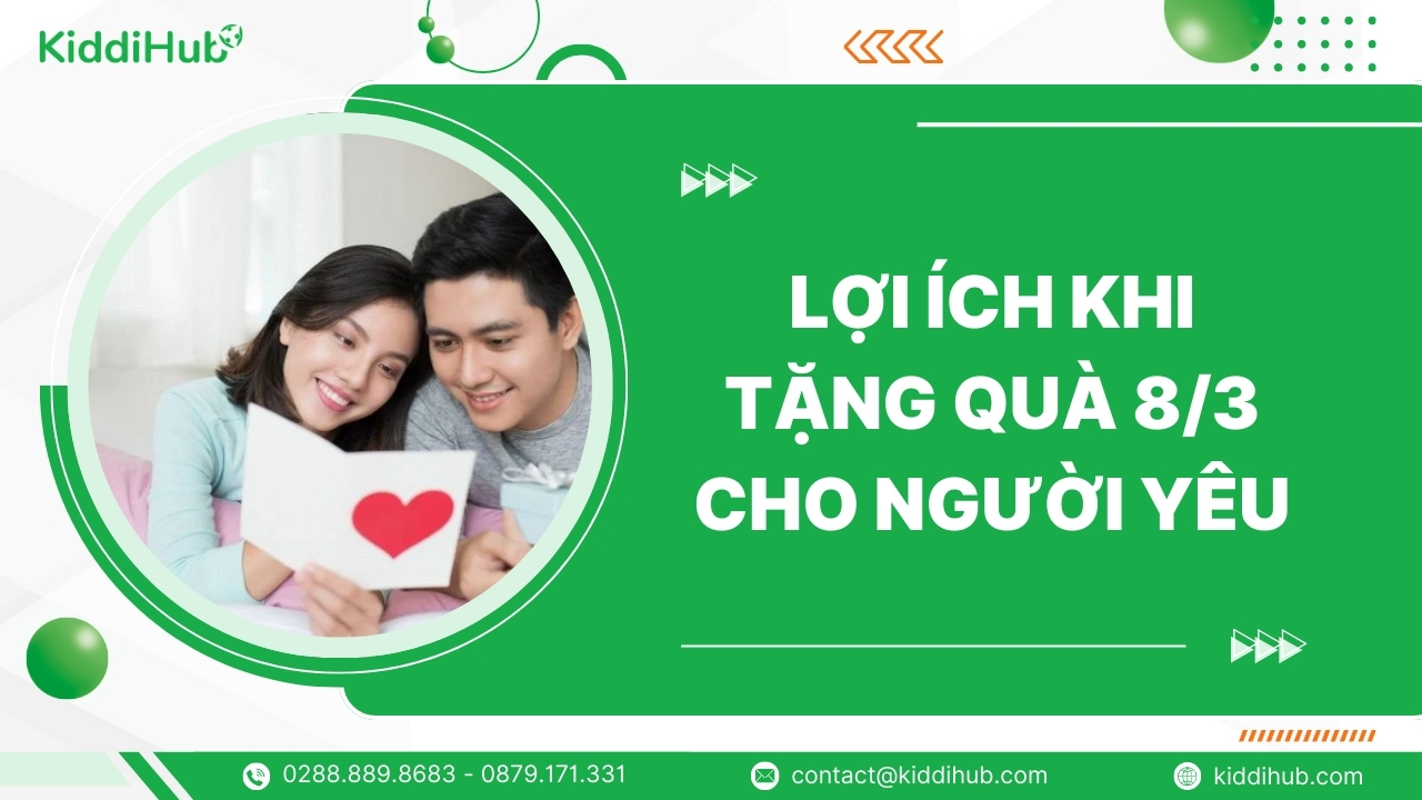 Lợi ích khi tặng quà 8/3 cho người yêu