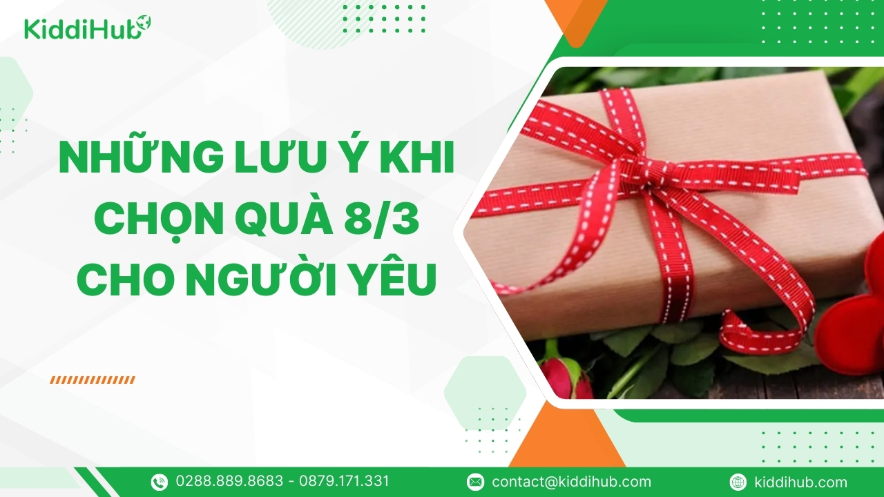 Những lưu ý khi chọn quà 8/3 cho người yêu