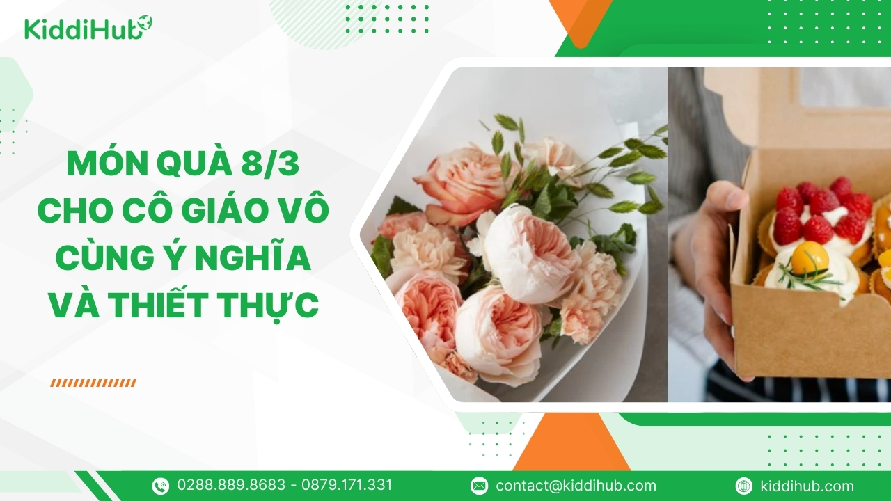 Món quà 8/3 cho cô giáo vô cùng ý nghĩa và thiết thực