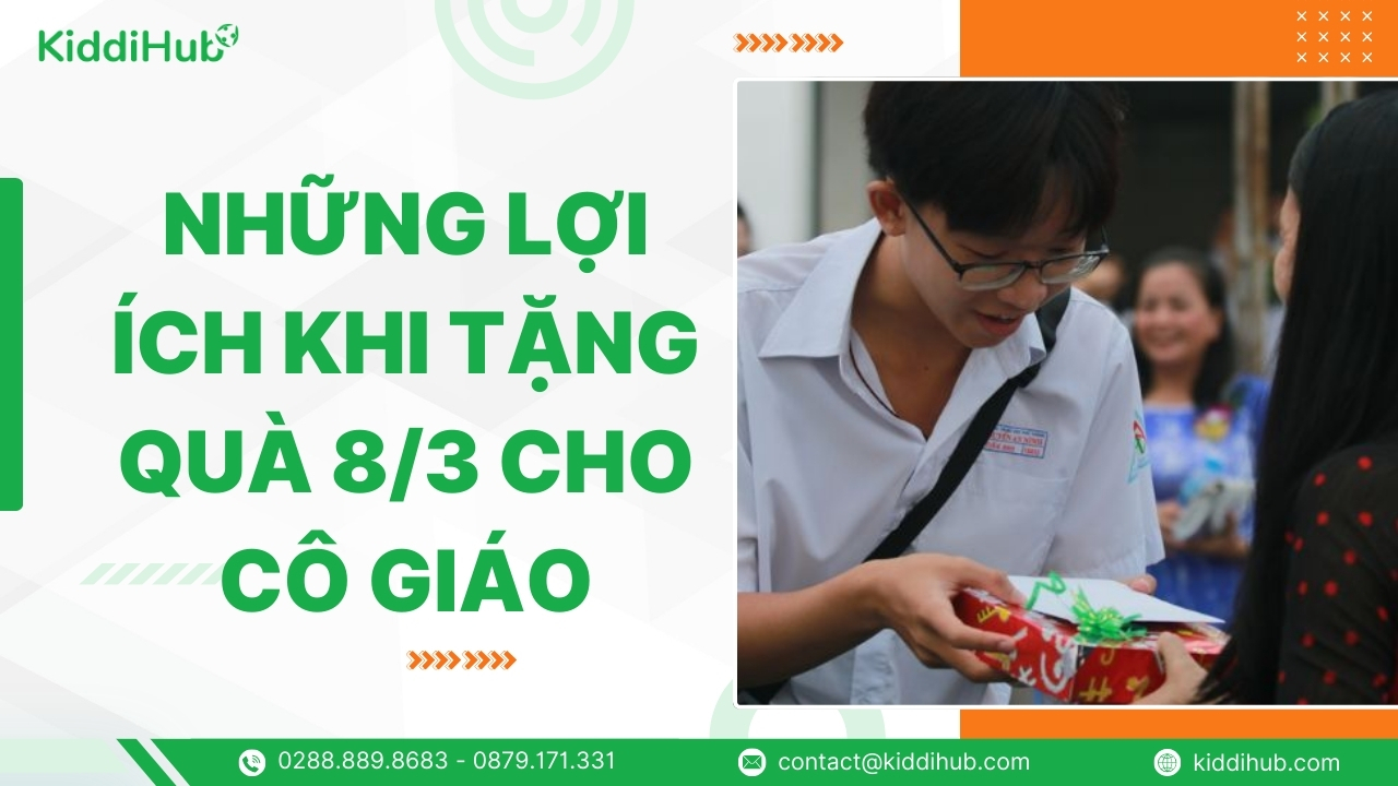 Những lợi ích khi tặng quà 8/3 cho cô giáo