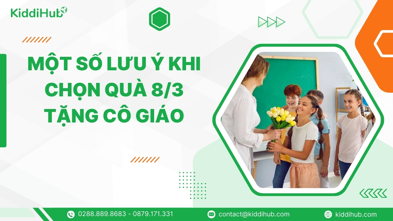 Một số lưu ý khi chọn quà 8/3 tặng cô giáo