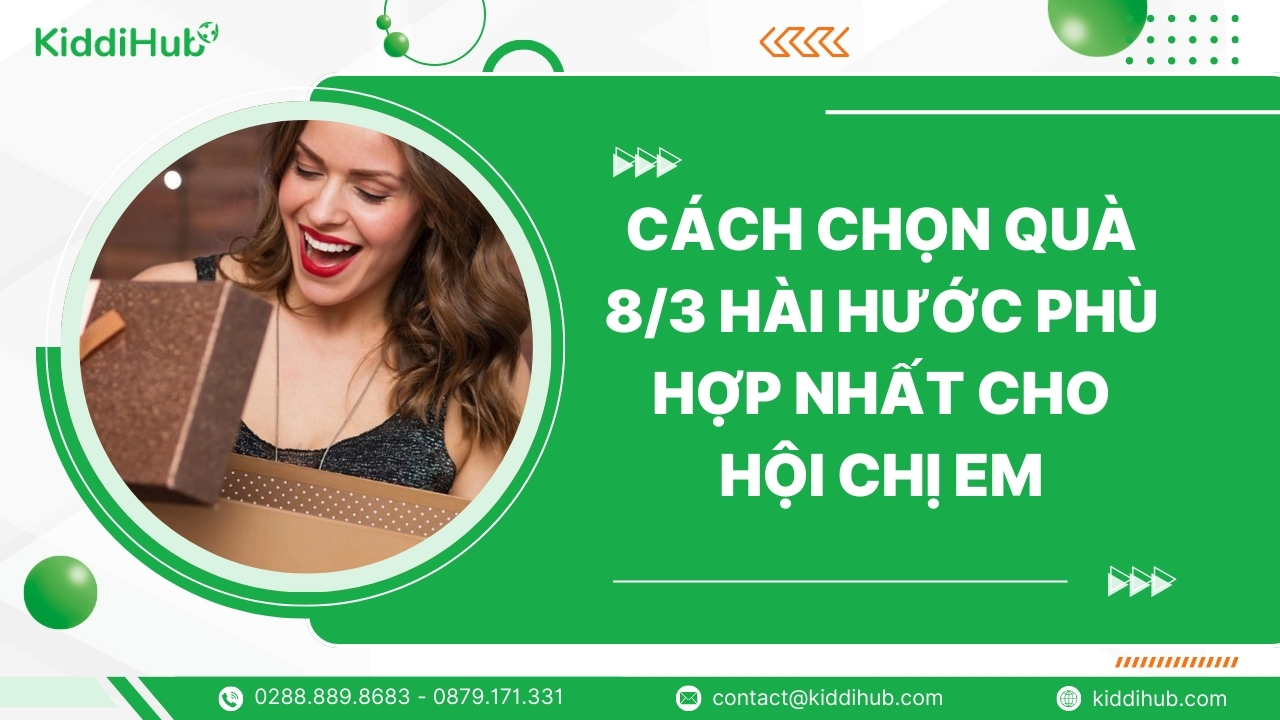 Cách chọn quà 8/3 hài hước phù hợp nhất cho hội chị em