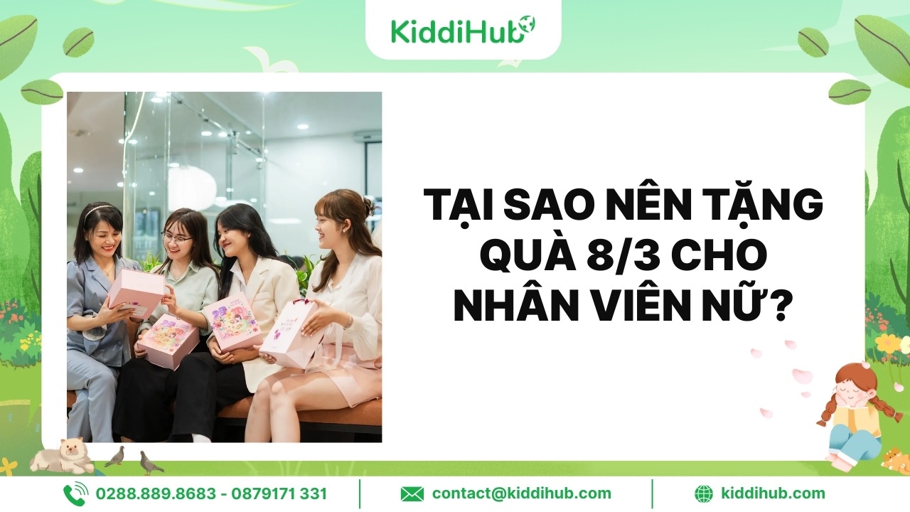 Tại sao nên tặng quà 8/3 cho nhân viên nữ?