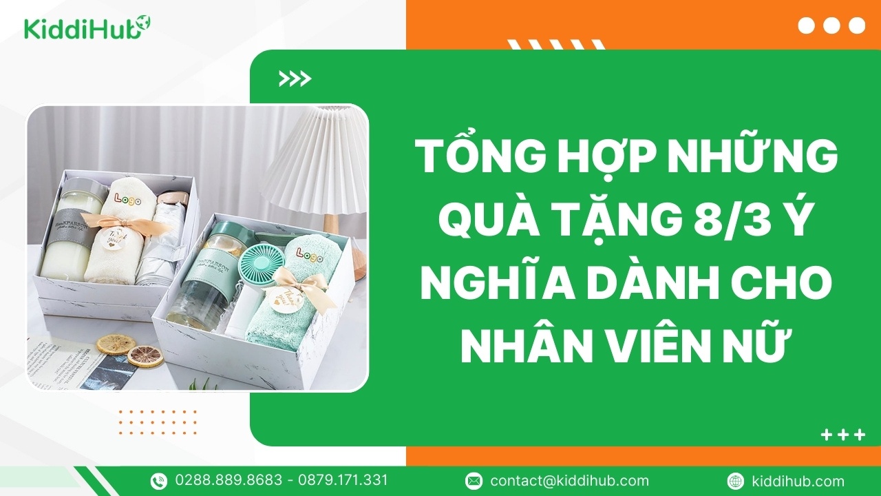 Tổng hợp những quà tặng 8/3 ý nghĩa dành cho nhân viên nữ