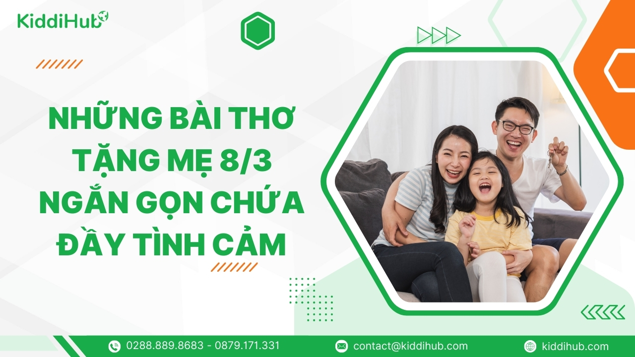 Những bài thơ tặng mẹ 8/3 ngắn gọn chứa đầy tình cảm