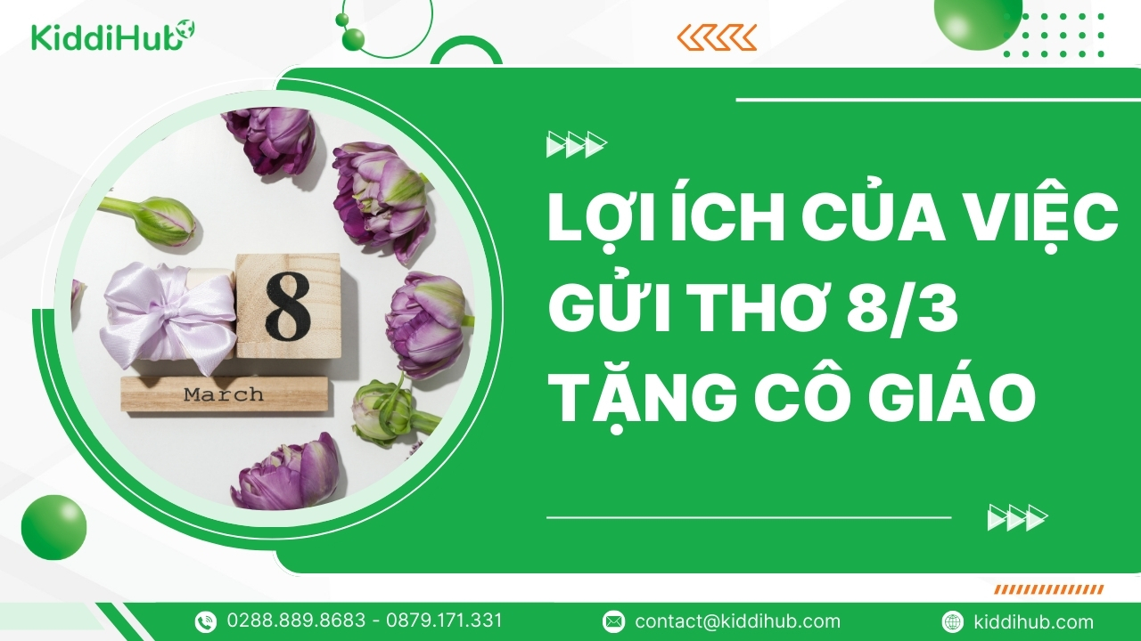 Lợi ích của việc gửi thơ 8/3 tặng cô giáo