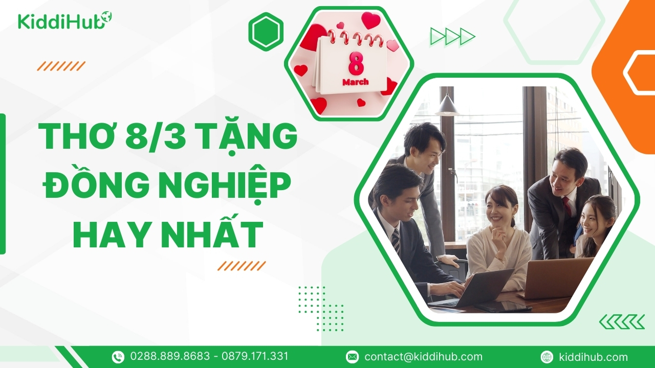 Thơ 8/3 tặng đồng nghiệp hay nhất