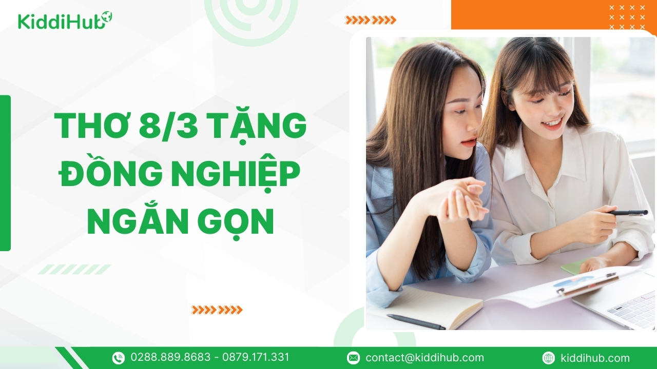 Thơ 8/3 tặng đồng nghiệp ngắn gọn