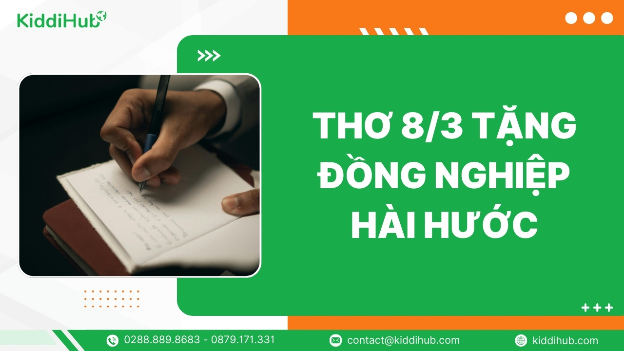 Thơ 8/3 tặng đồng nghiệp hài hước