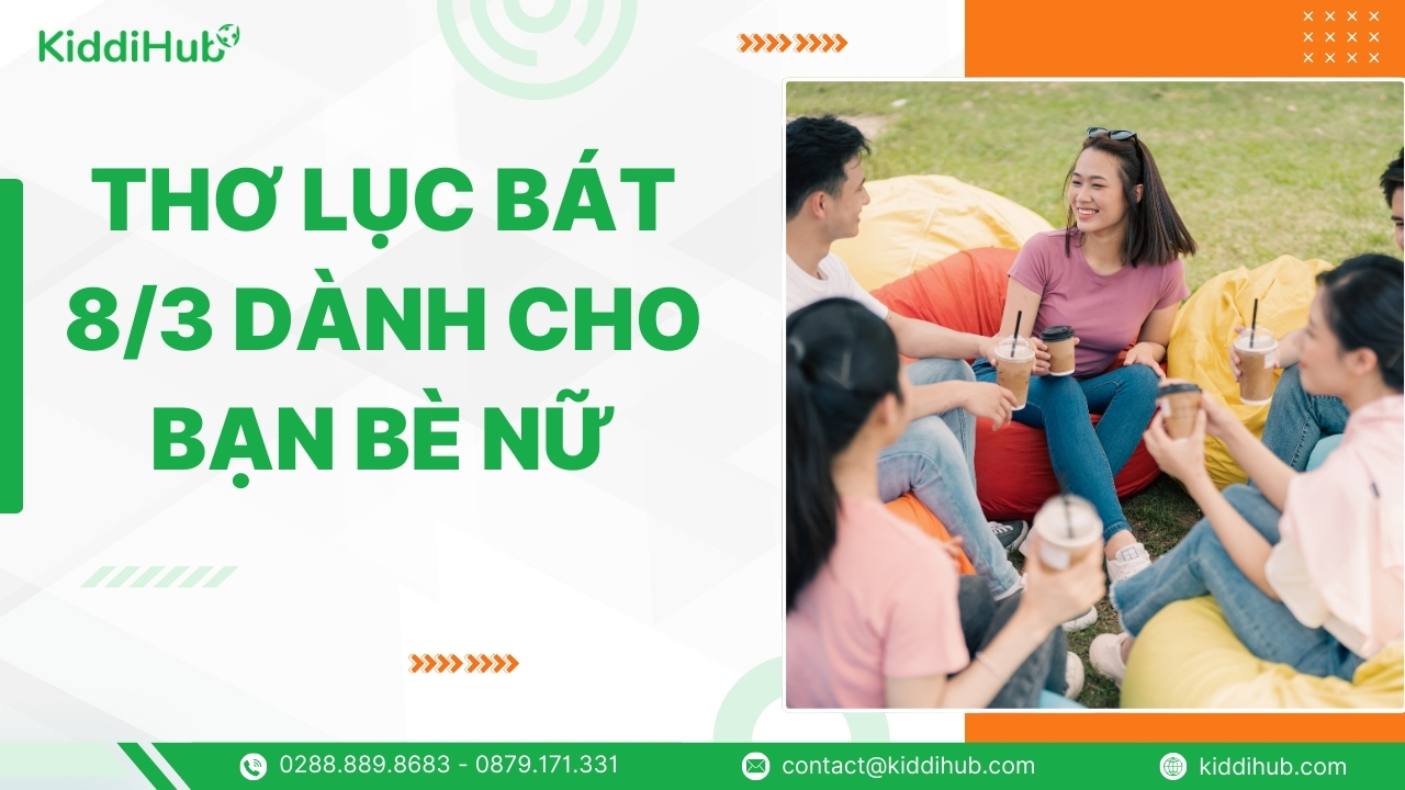 Thơ lục bát 8/3 dành cho bạn bè nữ