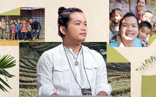 Hoàng Hoa Trung - người sáng lập Dự án Nuôi Em