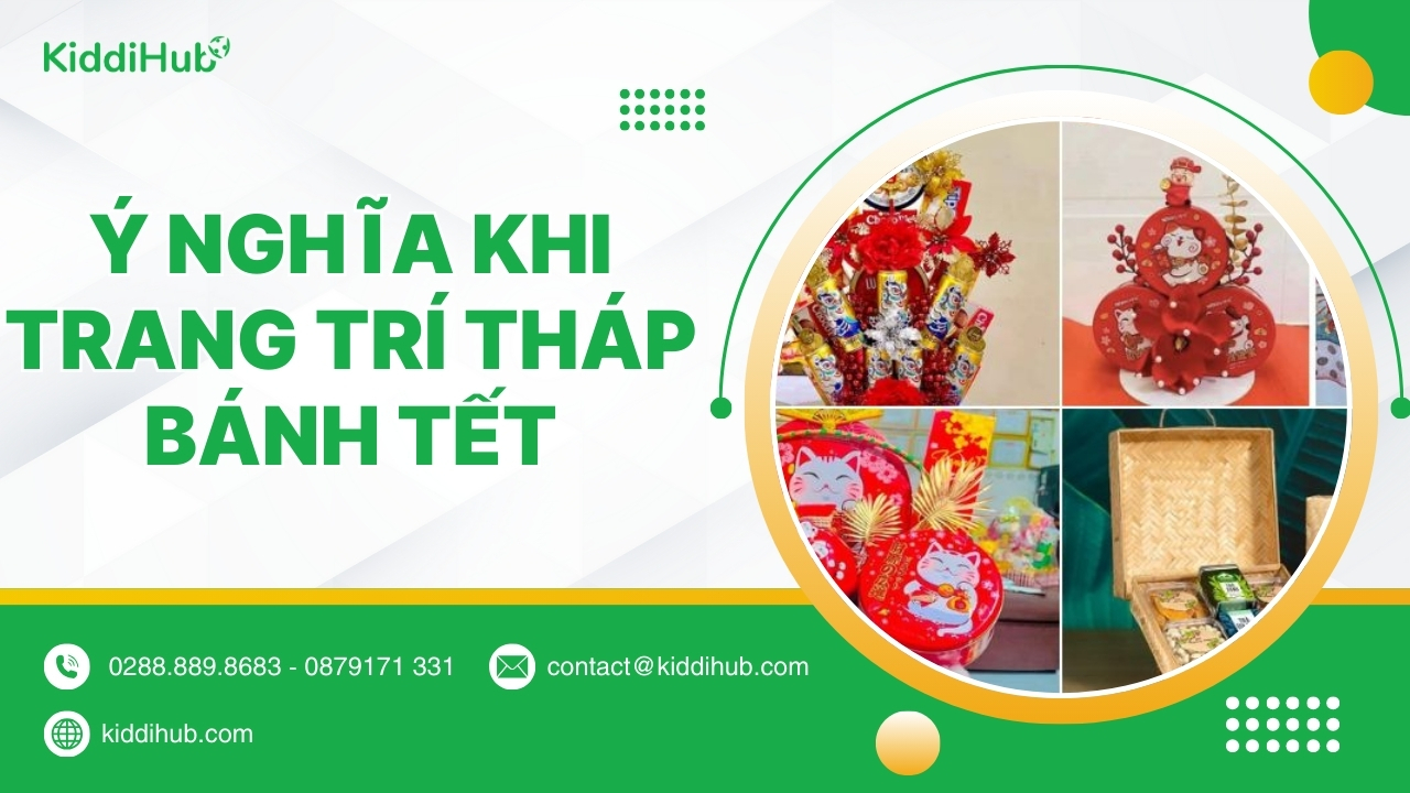 Ý nghĩa khi trang trí tháp bánh Tết