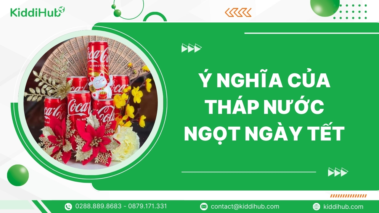 Ý nghĩa của tháp nước ngọt ngày Tết