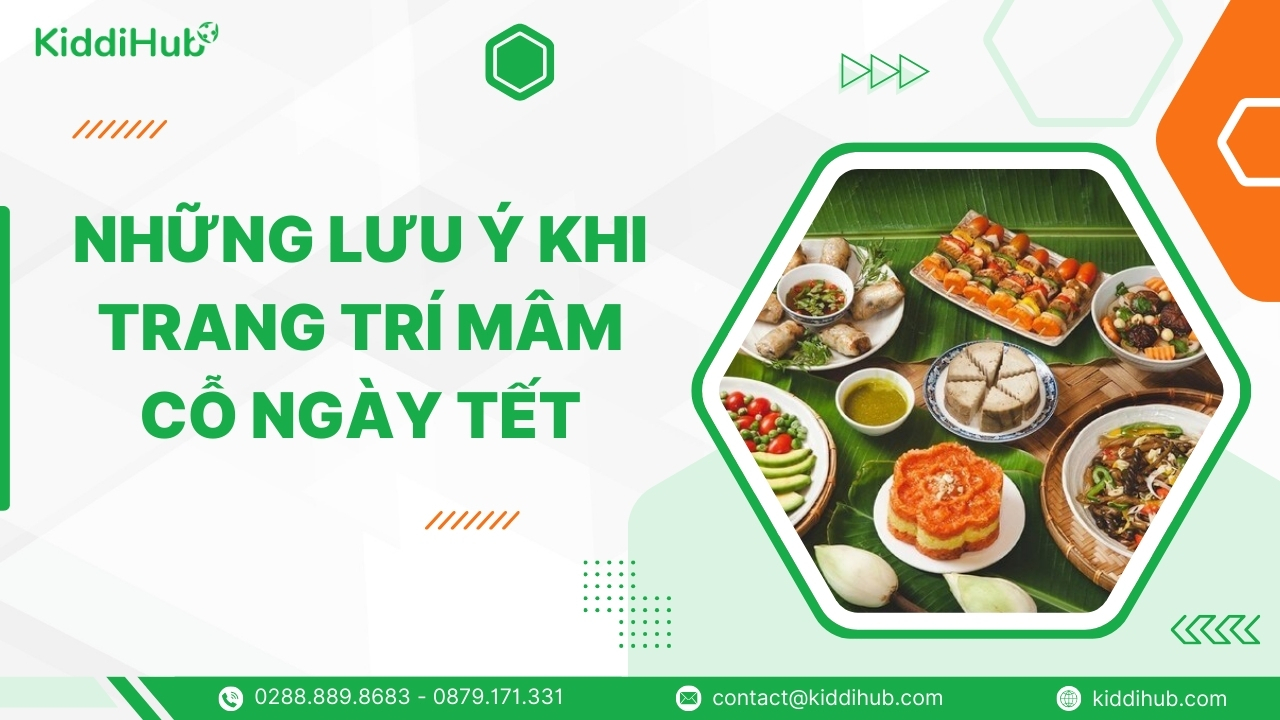 Những lưu ý khi trang trí mâm cỗ ngày Tết