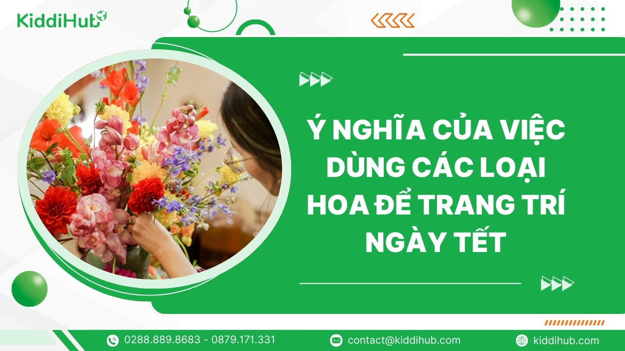 Ý nghĩa của việc dùng các loại hoa để trang trí ngày Tết