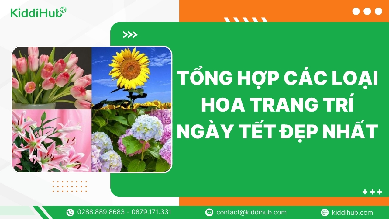 Tổng hợp các loại hoa trang trí ngày Tết đẹp nhất