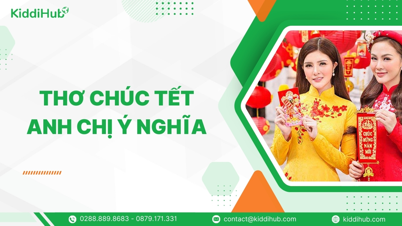 Thơ chúc Tết anh chị ý nghĩa